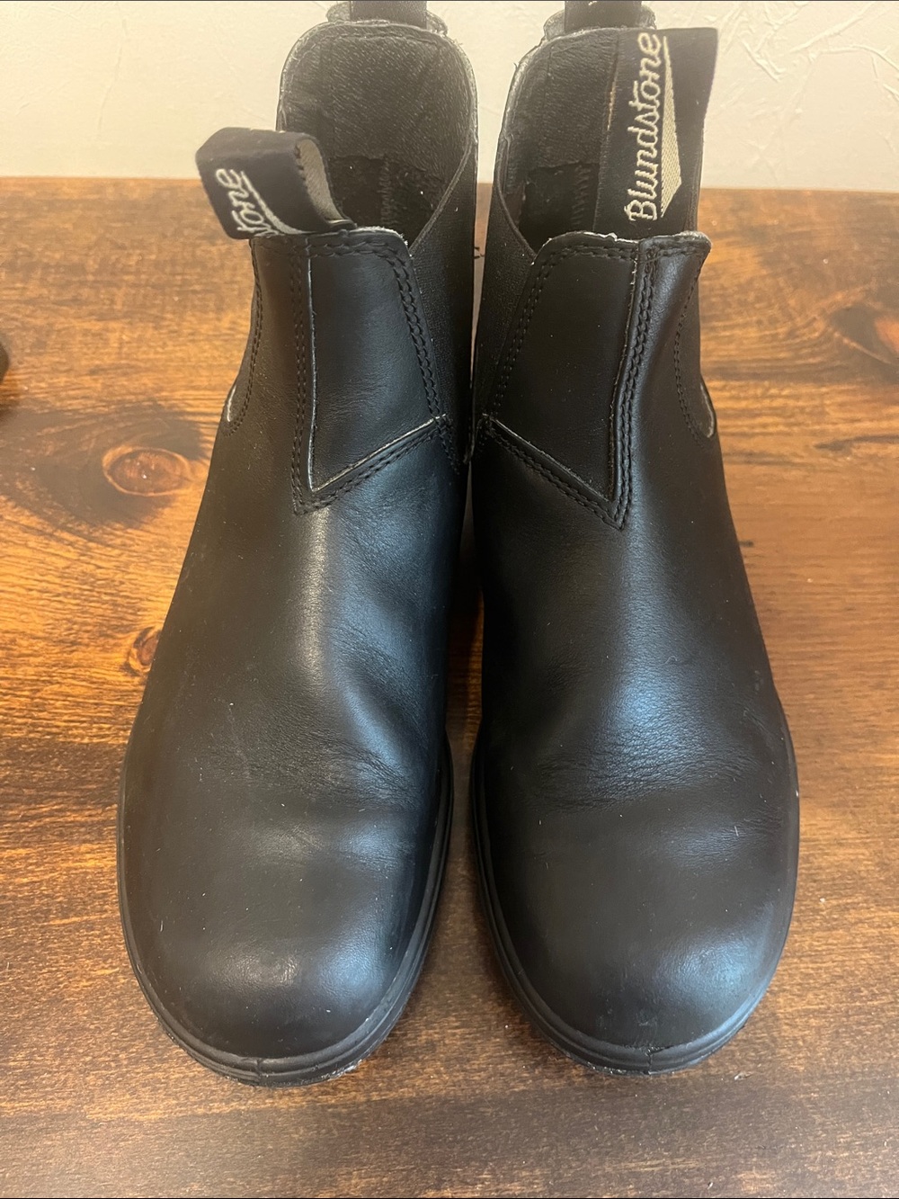 Blundstone mens Black Leather Boots